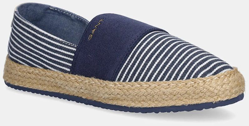 Espadrilky Gant Raffiaville tmavomodrá farba, 30568944.G917