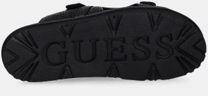 Šľapky Guess BAHAMAS pánske, čierna farba, FMJBAH ELE03