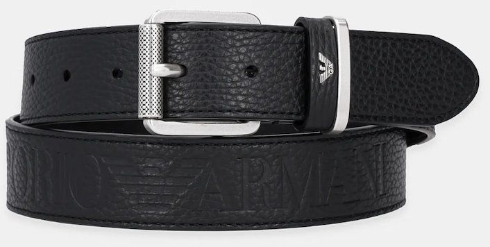 Opasok Emporio Armani pánsky, čierna farba