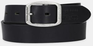 Opasok Pepe Jeans FLOYD BELT pánsky, čierna farba, PM021051
