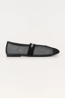 Baleríny Karl Lagerfeld KARO čierna farba, KL40125