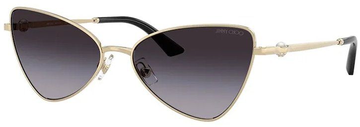 Slnečné okuliare Jimmy Choo dámske, žltá farba, 0JC4015HB