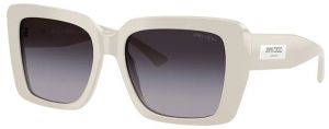 Slnečné okuliare Jimmy Choo biela farba, 0JC5042
