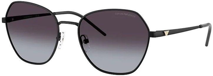Slnečné okuliare Emporio Armani dámske, čierna farba, 0EA2161