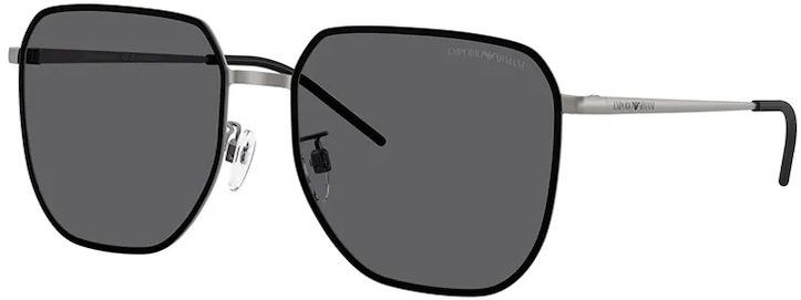 Slnečné okuliare Emporio Armani pánske, čierna farba, 0EA2135D