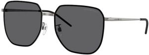 Slnečné okuliare Emporio Armani pánske, čierna farba, 0EA2135D
