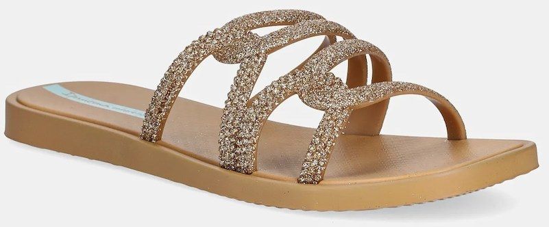 Šľapky Ipanema SOLAR GLOW S dámske, hnedá farba, 27286-BB955