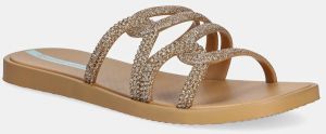 Šľapky Ipanema SOLAR GLOW S dámske, hnedá farba, 27286-BB955