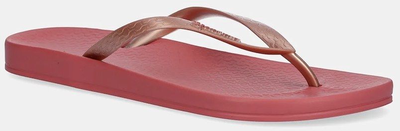 Šľapky Ipanema ANATOMICA TA dámske, ružová farba, na plochom podpätku, 81030-BB620