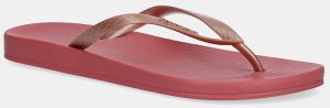 Šľapky Ipanema ANATOMICA TA dámske, ružová farba, na plochom podpätku, 81030-BB620