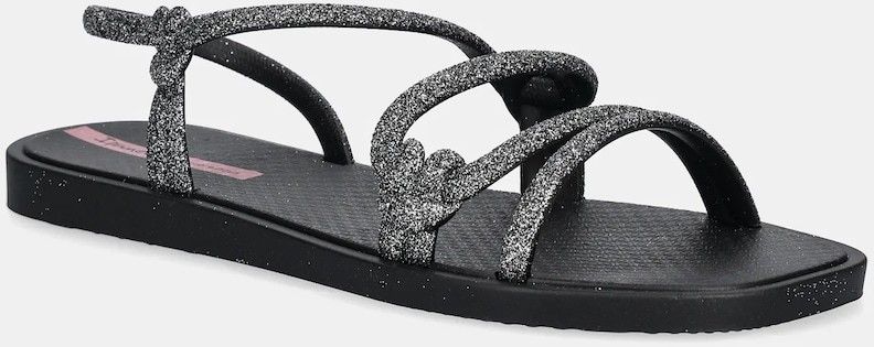 Šľapky Ipanema SOLAR GLOW S dámske, čierna farba, 27288-BB967