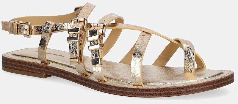 Sandále MICHAEL Michael Kors Darrington dámske, zlatá farba, 40S5DTFS1M.740