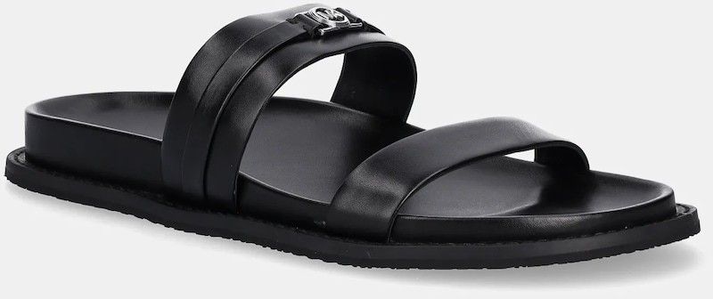 Šľapky MICHAEL Michael Kors Mandy dámske, čierna farba, 40S5MAFS2L.001