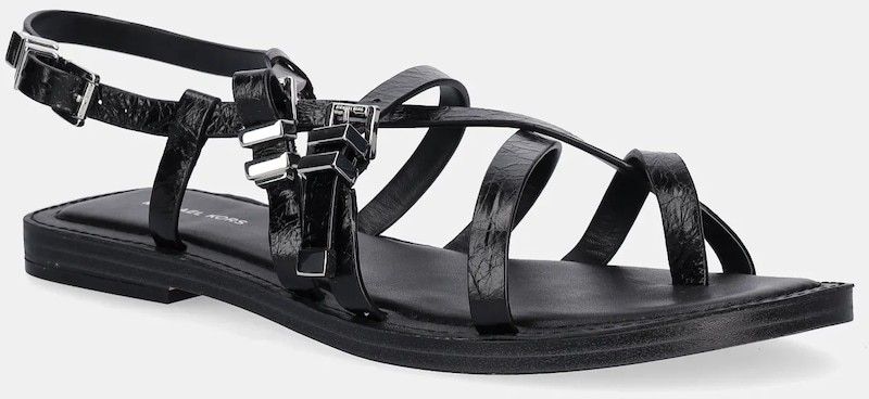 Sandále MICHAEL Michael Kors Darrington dámske, čierna farba, 40S5DTFS1L.001