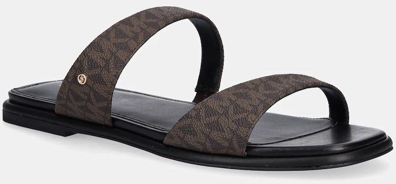 Šľapky MICHAEL Michael Kors Jaida dámske, hnedá farba, 40S5JDFS1B.292