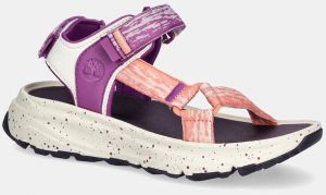 Sandále Timberland Motion Dune Backstrap dámske, fialová farba, TB0A41R8EUB1