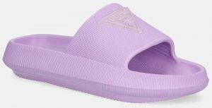 Šľapky Guess RUBBER SLIPPERS dámske, fialová farba, E4GZ27 WG5X0