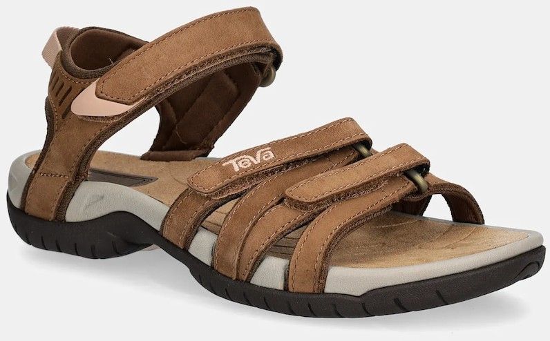 Sandále Teva Tirra Leather dámske, hnedá farba, 4177-HYBR