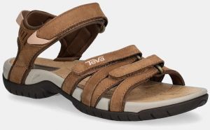 Sandále Teva Tirra Leather dámske, hnedá farba, 4177-HYBR