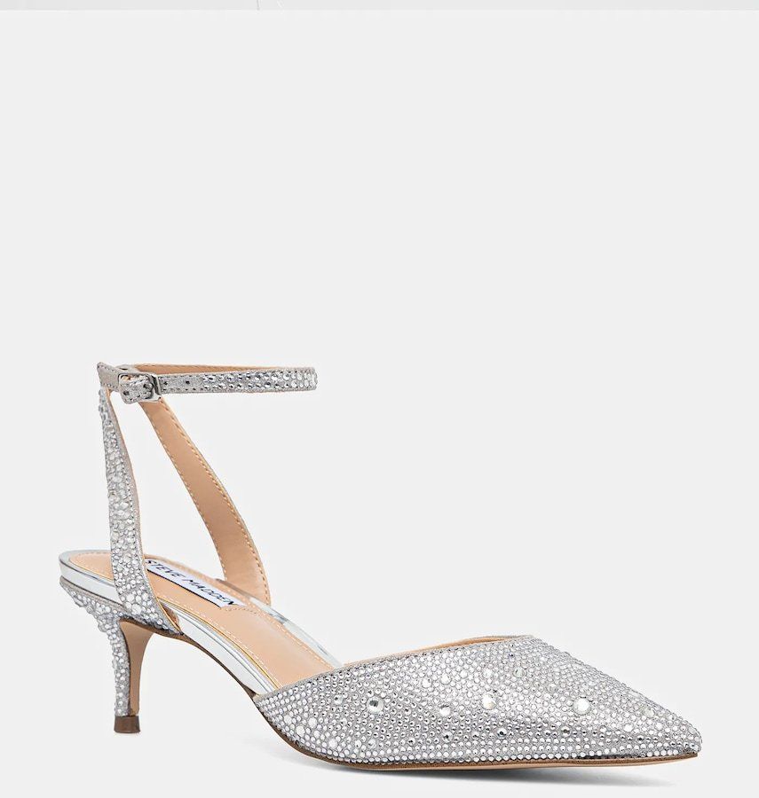 Lodičky Steve Madden Kittie-R strieborná farba, SM11003690
