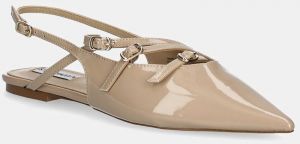 Baleríny Steve Madden Cianna béžová farba, s otvorenou pätou, SM11003709