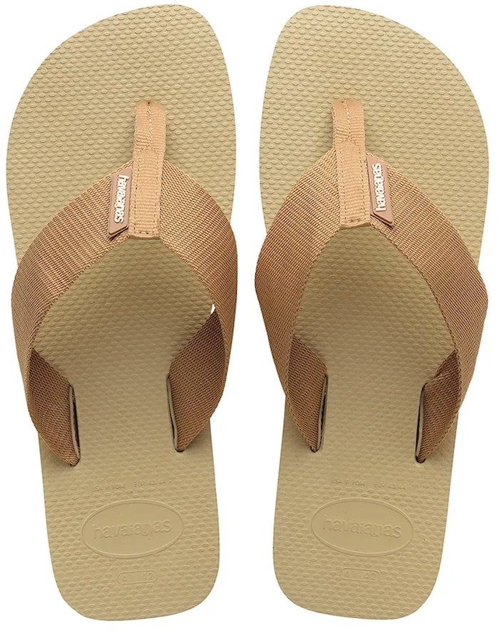 Šľapky Havaianas URBAN BASIC pánske, béžová farba, 4148427.0154