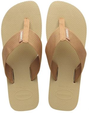 Šľapky Havaianas URBAN BASIC pánske, béžová farba, 4148427.0154