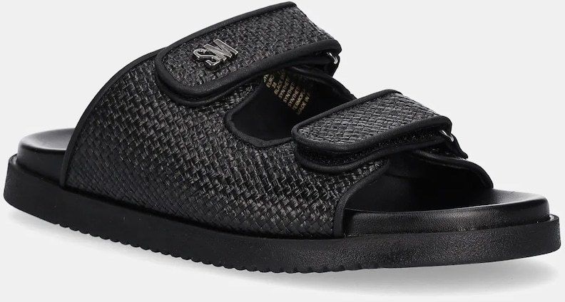 Šľapky Steve Madden Myka dámske, čierna farba, SM11003682