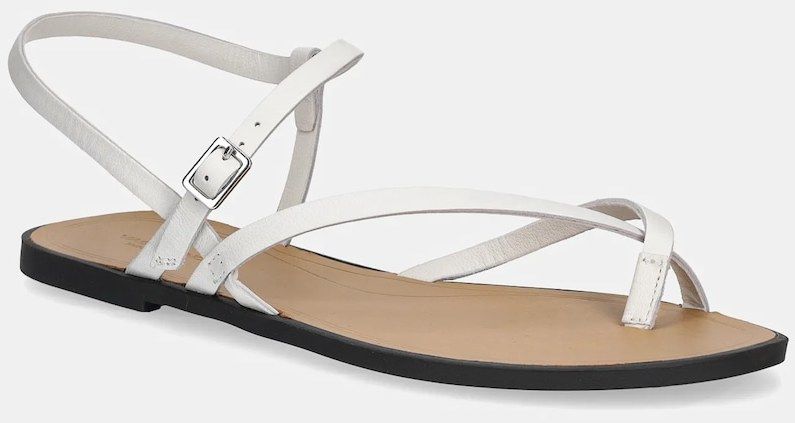 Kožené sandále Vagabond Shoemakers TIA 2.0 dámske, biela farba, 5531-401-01