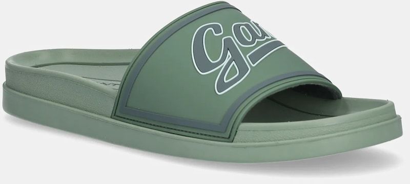 Šľapky Gant Pierbay pánske, zelená farba, 30639895.G732