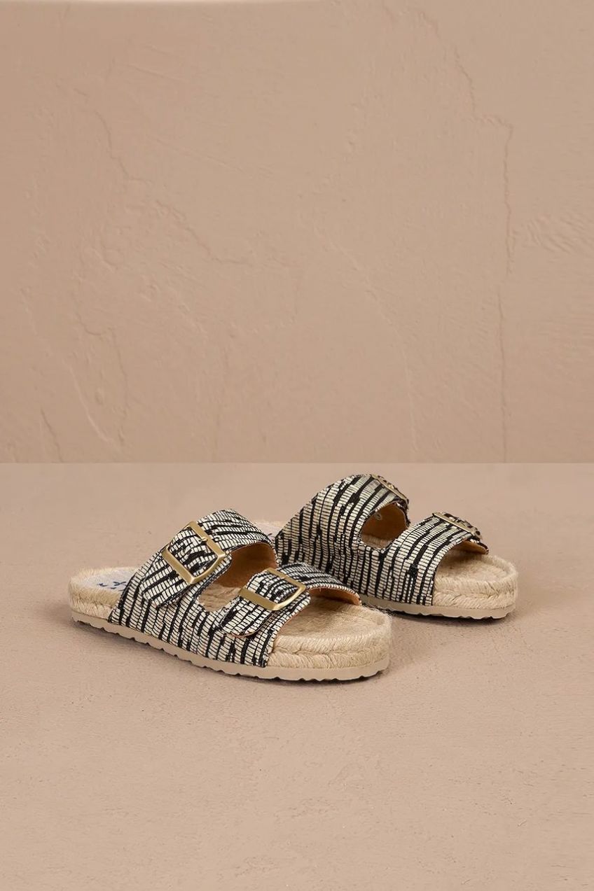 Šľapky Manebi Nordic Sandals dámske, béžová farba, H 2.5 R0