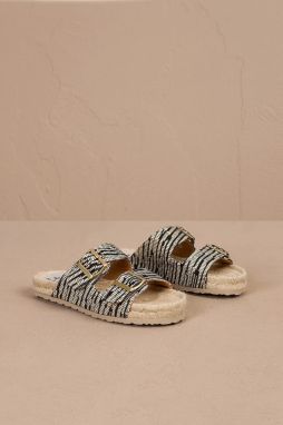 Šľapky Manebi Nordic Sandals dámske, béžová farba, H 2.5 R0