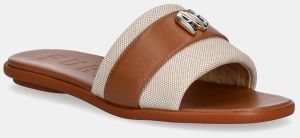 Šľapky Furla Furlarch Mule dámske, hnedá farba, YJ31RCH BX3893 3904S