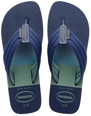 Šľapky Havaianas URBAN PRINT pánske, tmavomodrá farba, 4148359.0555