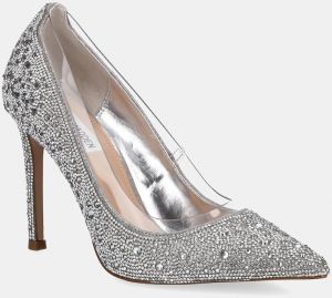 Lodičky Steve Madden Lineup-R strieborná farba, SM11003635