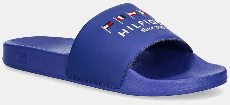 Šľapky Tommy Hilfiger HILFIGER FLAGS POOL SLIDE pánske, FM0FM05431