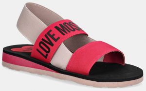 Sandále Love Moschino dámske, ružová farba, JA16033G0MJN460C