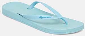 Šľapky Ipanema ANAT COLORS dámske, tyrkysová farba, na plochom podpätku, 82591-BD666