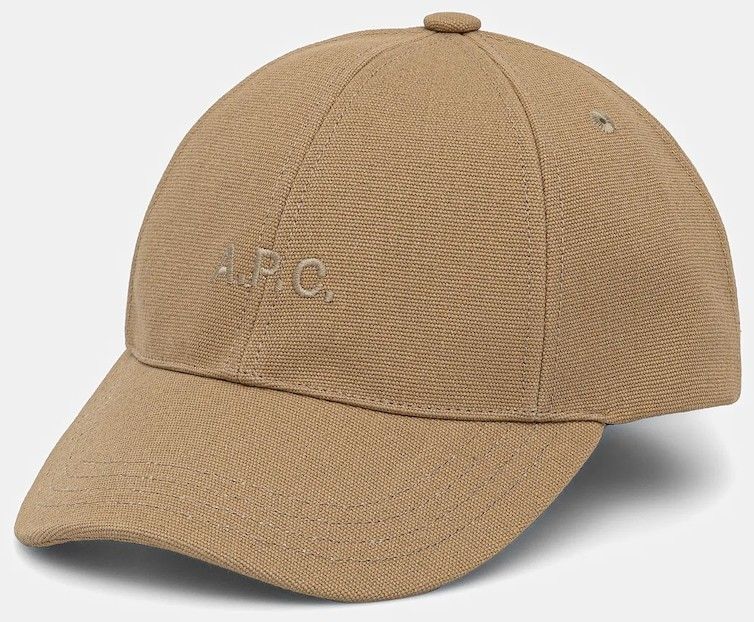 Bavlnená šiltovka A.P.C. casquette charlie béžová farba, jednofarebná, COGYX.M24069