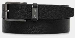 Opasok Armani Exchange čierna farba, XM001099 AF13990