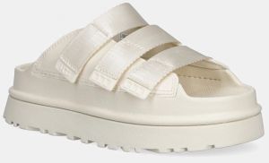 Šľapky UGG Goldenglow Slide béžová farba, na platforme, 1167430-JSM