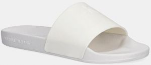 Šľapky Calvin Klein Jeans SLIDE MONOGRAM TPU biela farba, YW0YW01715