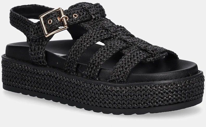 Sandále Steve Madden Beeline čierna farba, na platforme, SM11003692