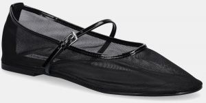 Baleríny Steve Madden Mash čierna farba, SM11003765