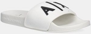 Šľapky Armani Exchange biela farba, XUP001 XV820 K488