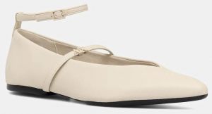 Baleríny Armani Exchange béžová farba, XDD004 XV841 01819