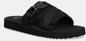 Šľapky Armani Exchange čierna farba, XUP016 XV961 00002