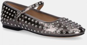 Baleríny Steve Madden Vinetta-R strieborná farba, SM11003147