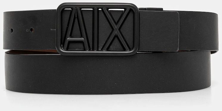 Opasok Armani Exchange čierna farba, XM001006 AF13931