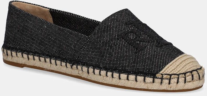 Espadrilky Lauren Ralph Lauren Cameryn Lg 2 čierna farba, 802962171005